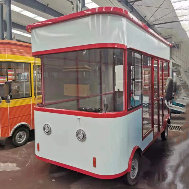 전기 모바일 패션 티셔츠 청바지 재킷 바지 트럭 트레일러 카트 부티크 3.0kw