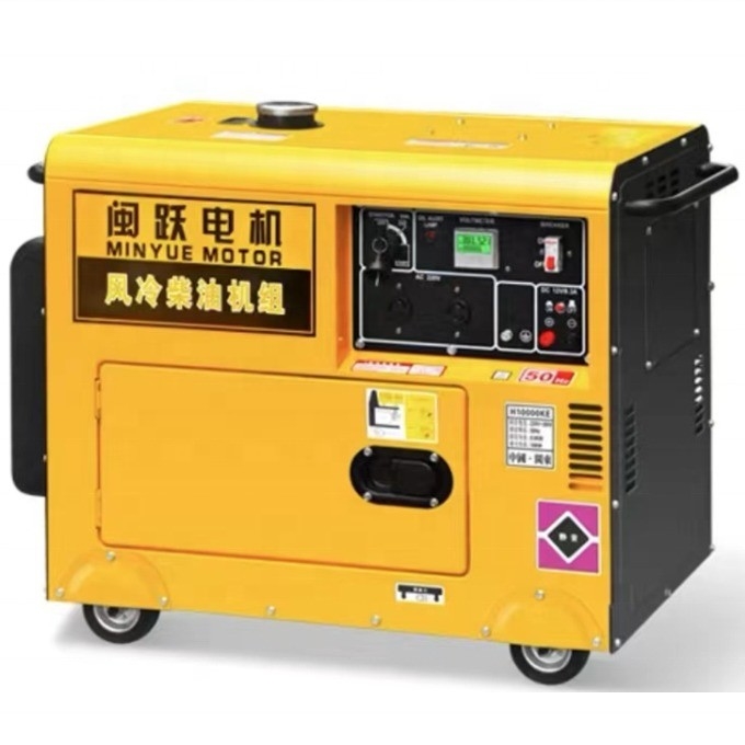 8000W 초능력 발전기 산업용 전력 수요에 최적의 해결책